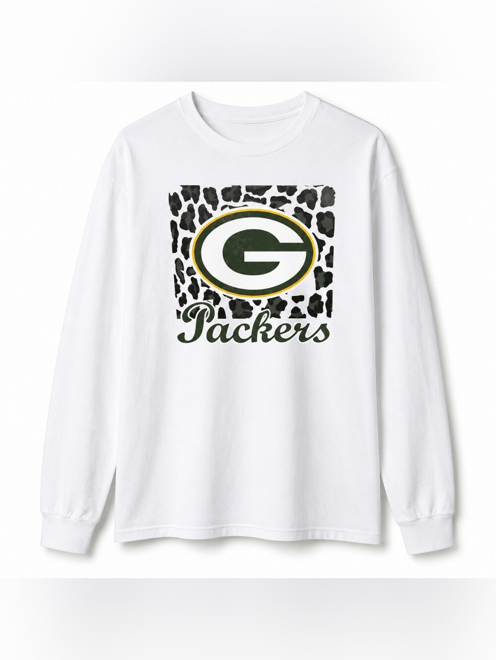 GREEN BAY PACKERS White Long-Sleeve Tee